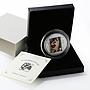 Cook Islands 20 dollars Renoir Art The Sleeping Bather colored silver coin 2012