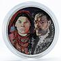 Niue 1 dollar Stanislaw Wyspianski with Wife Portrait colored proof silver 2016