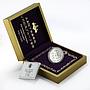 Cook Islands 5 dollars 80th Birthday Celebration of Emperor proof silver 2013