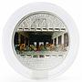 Cook Islands 20 dollars The Last Supper colored silver coin 2008
