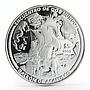 Mexico 5 pesos Acapulco Galleon Ibero-America series proof silver coin 2003