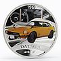 Tuvalu 1 dollar Legendary Sports Cars 1969 Datsun 240 Z silver coin 2006