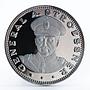 Paraguay 150 guaranies General Alfredo Stroessner silver coin 1972