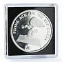 Niue 10 dollars Snoopy as an Ace flying proof silver coin 2001