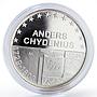 Finland 10 euro Anders Chydenius Book proof silver coin 2003