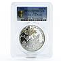 Togo 1000 francs Year of the Chinese Rabbit PR70 PCGS silver coin 2011