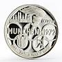 Fujairah 5 riyals Munchen Summer Olympic Games proof silver coin 1970