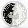 Bolivia 50 boliviano 450th Anniversary of La Paz Church proof silver coin 1998
