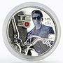 Cook Island 5 dollars Terminator 2 T800 colored proof silver coin 2011