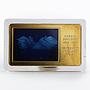 Niue 2 dollars Winter Night Mountain Harald Sohlberg brass coin 2016