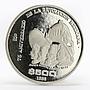 Mexico 500 pesos 75th Anniversary of 1910 Revolution proof silver coin 1985