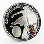 Laos 1000 kip Olympic Games Figure Skating proof silver coin 2014