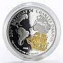 Samoa 10 dollars Birthday of Charles Darwin Ship Beagle proof silver coin 2009