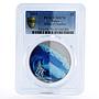 Palau 5 dollars Scent Paradise Sea Breeze Windsurfing MS70 PCGS silver coin 2010