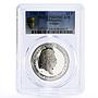 Philippines 25 piso President Reagan Visit PR69 PCGS silver coin 1986