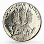 Cambodia 5000 riels Khmer Republic proof silver coin 1974