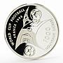 Zaire 1000 zaires Football World Cup in France proof silver coin 1997