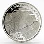 Malawi 5 kwacha Journey to Africa series Kilimanjaro Bird proof silver coin 2006