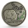 Niue 1 dollar Year of the Pig colored silver coin 2006