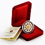 Niue 1 dollar Wheel of Fortune colored proof silver coin 2014