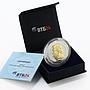 Cameroon 1000 francs Talisman of Luck series The Goldfish silver coin 2016