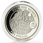 Gibraltar 5 pounds WSPU series Votes for Women proof silver coin 2009