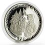 Liberia 20 dollars Ratification of the 19th Amendment US proof silver coin 2002