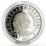 Congo 10 francs Pope Stephan the Ninth proof silver coin 2005