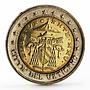 Vatican 2 euro Sede Vacante bimetal coin 2005