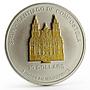 Nauru 10 dollars European Monuments Santiago de Compostela silver coin 2006