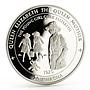 Malawi 20 kwacha Young Girl Guide Elizabeth II Queen Mother silver coin 1997