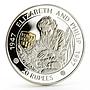 Mauritius 20 rupees 50th Birth of Prince Charles Philip proof silver coin 1997