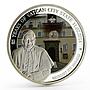 Benin 500 francs 85 Years of Vatican State Pope Benedict XVI silver coin 2014