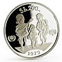 Bolivia 200 pesos International Year of the Child proof silver coin 1979