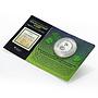 Niue 1 dollar Lucky Coins series The Four Leaf Clover Good Luck silver coin 2010