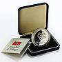 Trinidad and Tobago 100 dollars Football World Cup in Germany silver coin 2006