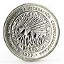 Salvador 25 colones 18th Anniversary of Governors Assembly silver coin 1977