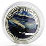 Palau 5 dollars Marine Life Protection series Cachalot proof silver coin 2002