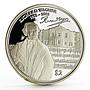 Fiji 2 dollars Famous Composers series Richard Wagner proof silver coin 2014