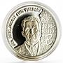 Poland 10 zlotych General August Emil Fieldorf Politician proof silver coin 1998