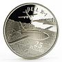 Solomon Islands 25 dollars Aircraft series Bell X-1 Supersonic silver coin 2003