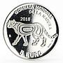 San Marino 5 euro World Nature Day Save the Animals proof silver coin 2018