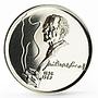 Slovakia 200 korun 100th Anniversary of the Birth of Jan Smrek silver coin 1998
