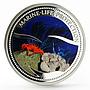 Palau 5 dollars Marine Life Protection series King Red Crab silver coin 2003