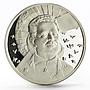 Turkey 15000000 lira Hazim Nikmet Ran Poet Turkish Poetry proof silver coin 2004