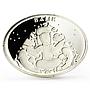 Turkey 25 lira Zodiac Horoscope Signs series Pisces proof silver coin 2008