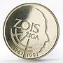 Slovenia 500 tolarjev 250th Anniversary of Sigmund Zois Sience silver coin 1997