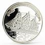Cook Islands 2 dollars Sailing Ship Alexander von Humboldt silver coin 2008