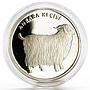 Turkey 20 lira Animal series Angora Goat proof silver coin 2005