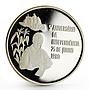 Mozambique 500 meticais 5th Anniversary of Independence Freedom silver coin 1980